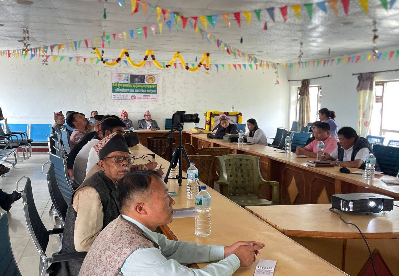 डेंगी रोगको महामारी फैलिएला भन्ने डरले स्वास्थ्य कार्यालयको अगुवाइमा अभिमुखीकरण र अन्तरक्रिया कार्यक्रम