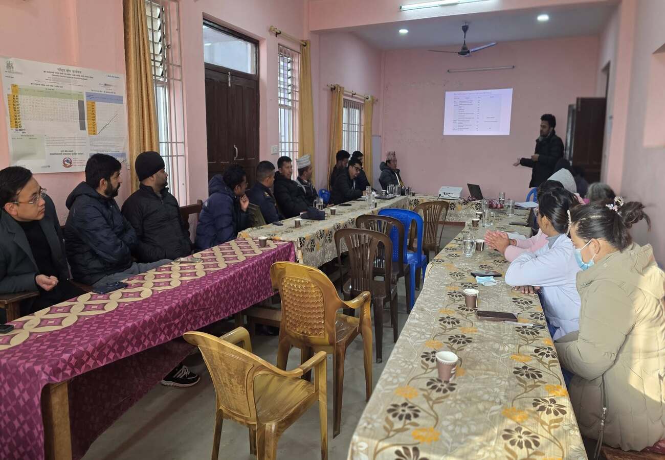 १९ पौष २०८२, दिक्तेल । खोटाङ जिल्ला अस्पतालको न्यूनतम सेवा मापदण्ड (MSS) कार्यक्रम