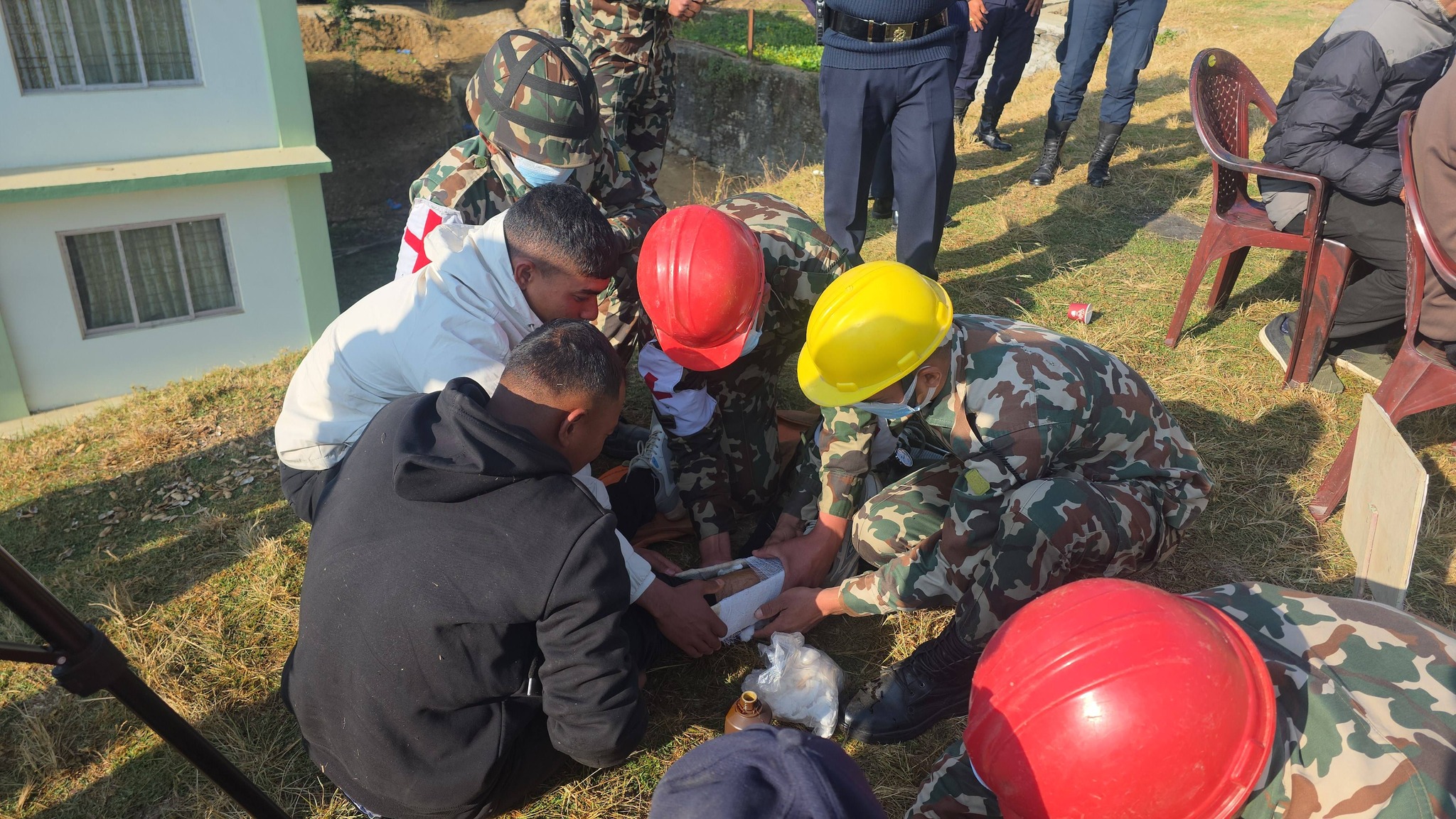 २ माघ २०८२, दिक्तेल । २८औं भूकम्प सुरक्षा दिवश,