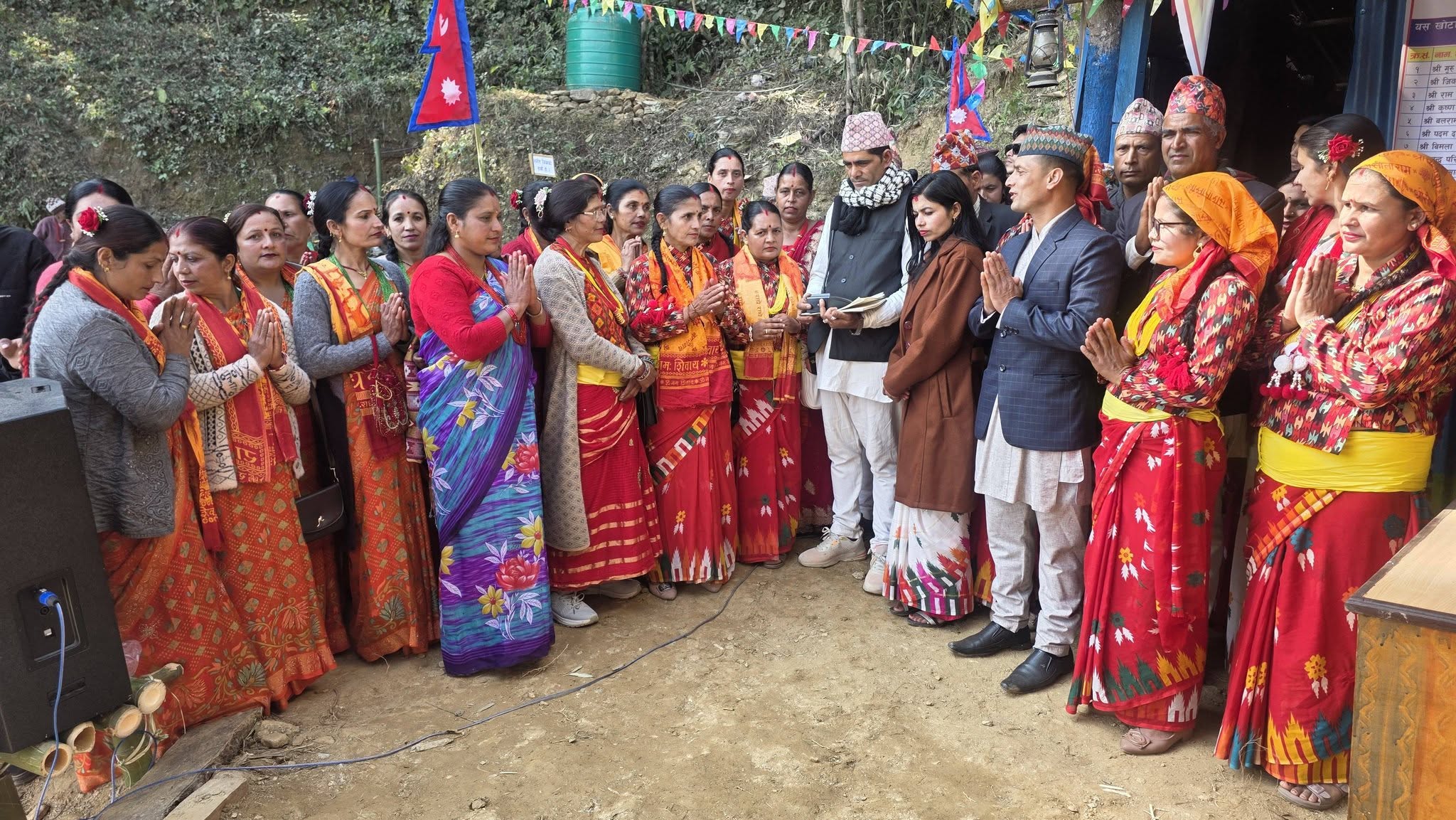 ०५ माघ २०८२, दिक्तेल । खोटाङ संगीत कला घरको उद्घाटन्  कार्यक्रममा जि.स.स.प्रमुख ज्यू